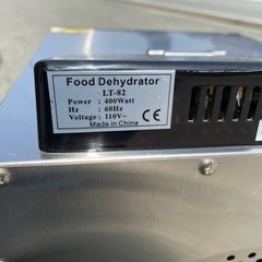 ☆中古品 Food Dehydrator フードディハイドレーター 食品乾燥機 LT-82 60Hz専用 2018年 動作問題なし フードドライヤー☆