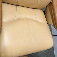 カリモク　karimoku  オットマン付き　リクライニングチェア