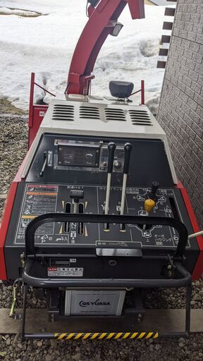 【除雪機】フジイ　スノーロータリー　ディーゼル19馬力