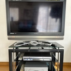 37インチ　テレビセット