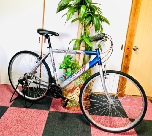 [受付終了]致しました イタリア貴公子の乗り物(Free SPirit Coppi 28インチ)3X7 21段式 700X35C