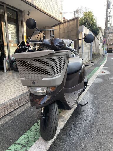 東京大塚発スズキレッツ　CA4AA　現役バイク自賠責付き試乗も可能、整備点検済み、乗って帰れます！タイヤ交換済！！