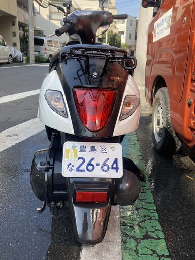 東京大塚発スズキ・レッツ 　CA4AA　現役バイク　自賠責付き　試乗も可能　乗って帰れます！ 東京大塚発スズキレッツ CA4AA 現役バイク自賠責付き試乗も可能、整備