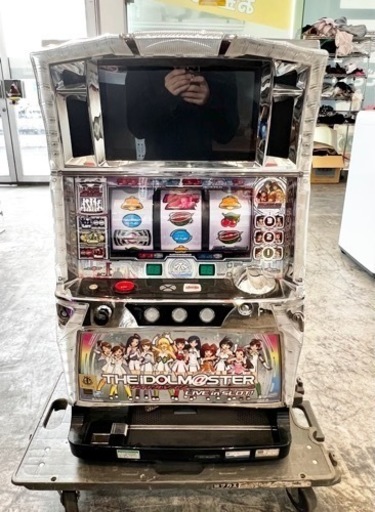 受け付け終了 パチスロ アイドルマスター サミー 実機 コイン不要機