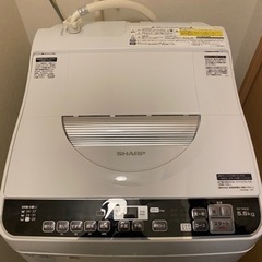 今週土日急募特別価格【美品】SHARP 電気洗濯乾燥機　ES-T...