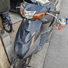 SUZUKI　レッツ　CA1PA　不動車　書類なし