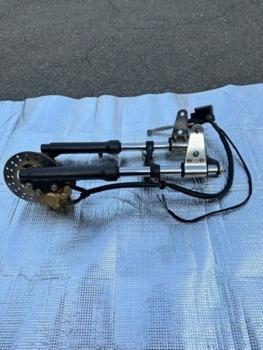 モンキー　ゴリラ　正立フォーク　ディスクブレーキ　ハブ　フルセット！ モンキー ゴリラ 正立フォーク ディスクブレーキ ハブ フルセット！