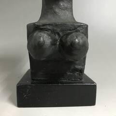 『躍動するカッパ』　桂ゆき　ブロンズ像　アート作品 現代アート 前衛作家 桂ゆき 躍動するカッパ ブロンズ像 銅像 民芸