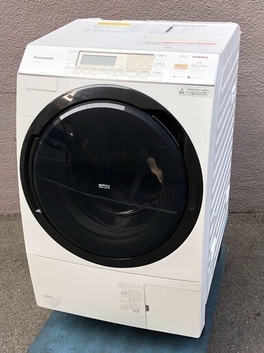 ㊼【税込み】パナソニック 10kg/6kg ドラム式洗濯乾燥機 NA-VX860SL 左 
