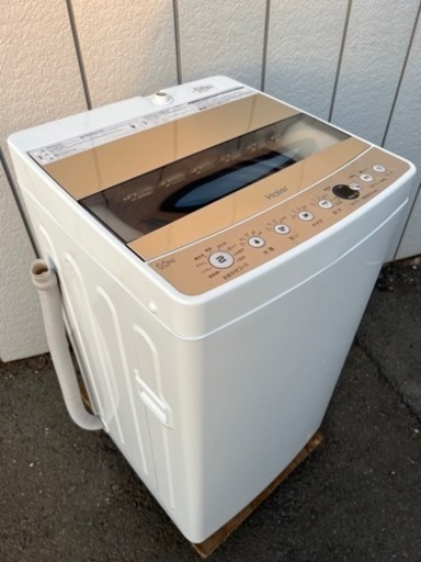 ■2019年製 5.5kg 洗濯機 Haier JW-C55D-N■ハイアール 単身向け洗濯機 1人用