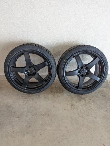 ssr gtv01 19インチ　8.5J+38 　pcd114.3　ハブ径73mm　最終値下げ
