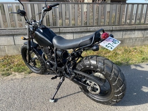 ☆TW200定番スカチューンのカスタム車両^_^自賠責2年付で