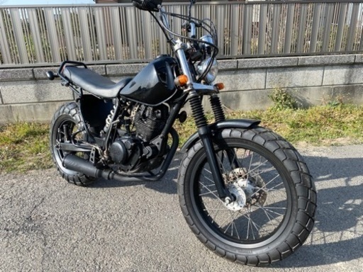 ☆TW200定番スカチューンのカスタム車両^_^自賠責2年付ですぐ乗れる☆プラグやオイルなど交換済みで快調ですよ☆