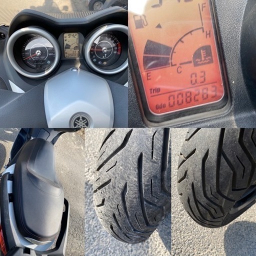 ☆X-MAX125超希少なYAMAHA逆輸入車^_^走行距離少!!バッテリー・オイルなど交換済みで快調☆125cc原付二種スクーター 4
