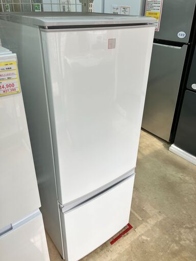 SHARP シャープ 167L冷蔵庫 2019年式 SJ-17E6-KW No.5225● ※現金、クレジット、ぺイペイ、スマホ決済対応※