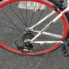 新品未使用　SIAFEL　ロードバイク(ホワイト)