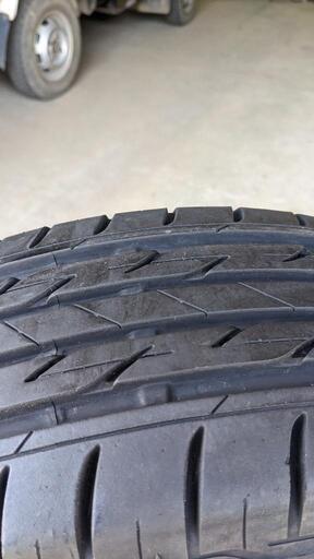組換工賃無料 ブリヂストン中古タイヤ4本 185 60R 15 アクア