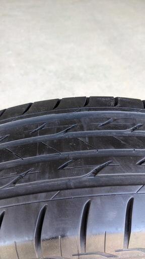 組換工賃無料 ブリヂストン中古タイヤ4本 185 60R 15 アクア
