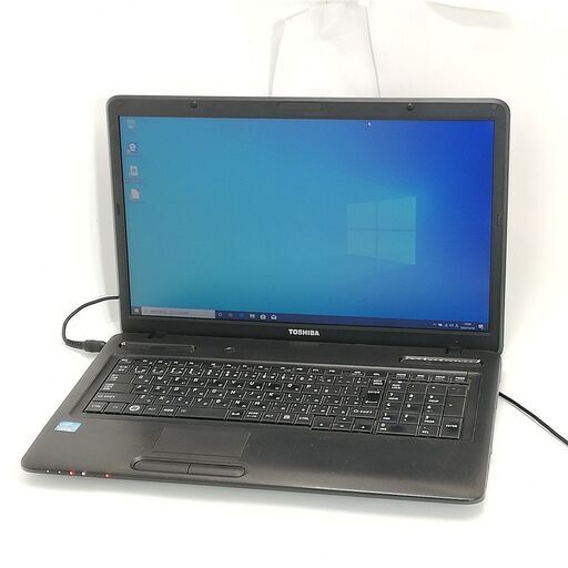 送料無料 保証付 Wi-Fi有 17.3型 ノートパソコン 東芝 B371/C 中古良品 第2世代 Core i5 4GB DVDRW 無線 Win10 テンキー付 Office 即使用可