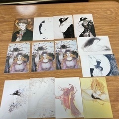 天野喜孝「ハンターDの肖像」大作リトグラフ25号＋グッズ