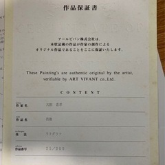 天野喜孝「ハンターDの肖像」大作リトグラフ25号＋グッズ