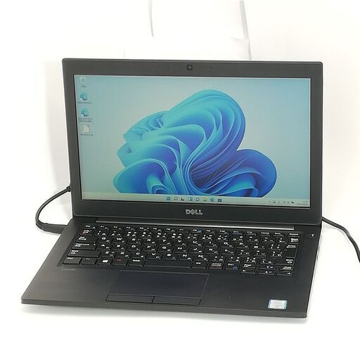 送料無料 保証付 高速SSD 12.5型 ノートパソコン DELL Latitude 7280 中古美品 第6世代 Core i5 8GB 無線 Bluetooth カメラ Win11 Office済