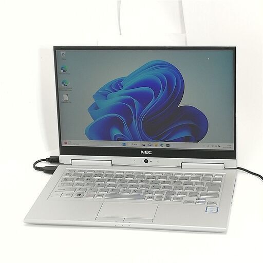送料無料 超高速SSD タッチパネル 13.3型 ノートパソコン NEC PC-VK23TGVGU 中古良品 第6世代Core i5 4GB 無線 Bluetooth Windows11 Office