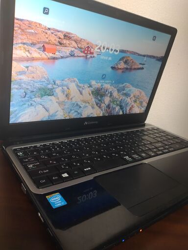 Gateway　高性能4世代Core i7搭載 高速大容量SSD480G　メモリ8G　薄型スリム　Webカメラ内蔵　 テンキー　大画面15.6インチHDMI出力 USB3.0 Wifi対応