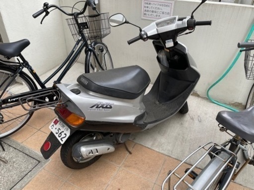 ヤマハ アクシス50 2スト 3vp 97年式？即日引取り可！ タイヤバリ山  ジョグ グランドアクシス ヤマハ アクシス50 2スト 3vp 97年式？即日引取り可！ タイヤバリ山 ジョグ