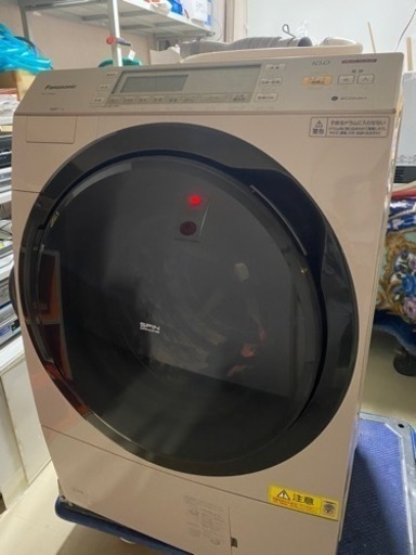 値下げ！！美品★ほとんど未使用★Panasonic乾燥機付き ドラム式自動洗濯機