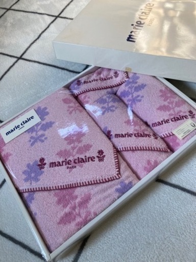 新品　バスタオルセット　マリクレール
