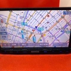 KENWOOD 上級　MDV-L502 フルセグ　2023地図　新品バックカメラ い-4