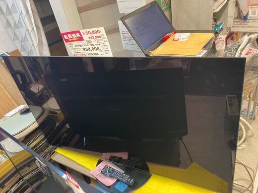 ☆中古￥58,800！【会員価格￥55,800】【店長おすすめ！】Panasonic　55インチ4k有機液晶テレビ　家電　TH-55HZ1000型　2020年製　【BC059】