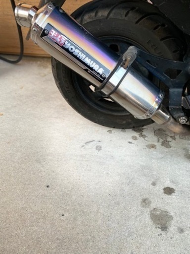 アドレス v125G用 ヨシムラブルーチタン