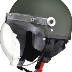 【決定済】バイク ハーフヘルメットLLサイズ(61〜62cm)