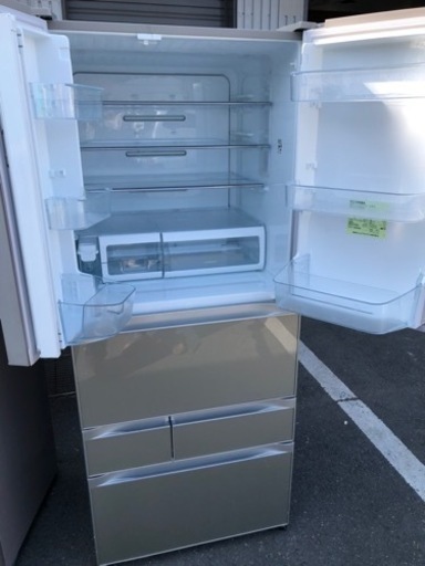 5km以内配送無料　保証付き 東芝 TOSHIBA GR-G62FXV(ZS) [VEGETA(ベジータ) 冷凍冷蔵庫 (612L・フレンチドア） 6ドア クリアライトゴールド]