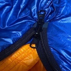 ナンガ製　寝袋Mサイズ（青とオレンジ）