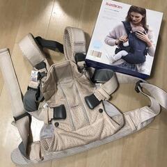 ピンクメッシュ！ベビービョルン ベビーキャリア ONE KAI Air シルバー