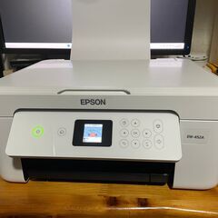 【使用1年未満】プリンター　EPSON　EW-452A　純正インク付き