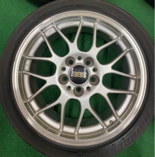 BBS・鍛造アルミホイール4本セット・17インチ・RG720・RG724