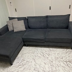 最終値下げ！【取りに来てくれる方！】3〜4人掛けソファ
