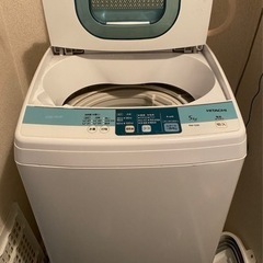 美品  洗濯機5.0kg  日立【配送相談可】