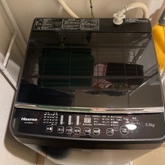 Hisense 洗濯機 5.5kg 2017年