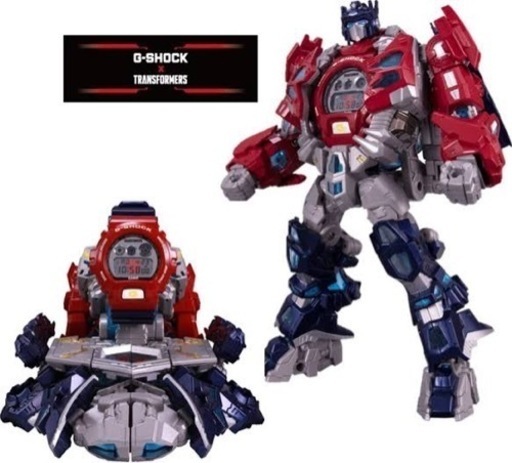 G-SHOCK × TRANSFORMERS マスターオプティマスプライム