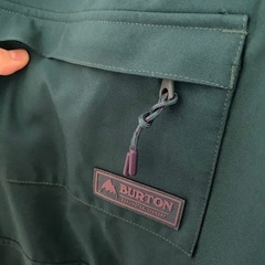 値下げ！！【着画あり】バートン　ビブパン　青緑