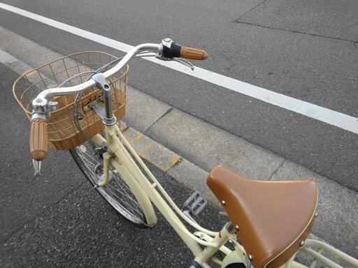 中古自転車2457 前後タイヤ新品！ ブリヂストン カジュナ CS63T5