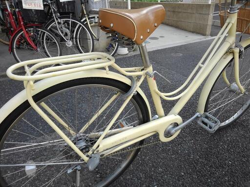中古自転車2457 前後タイヤ新品！ ブリヂストン カジュナ CS63T5