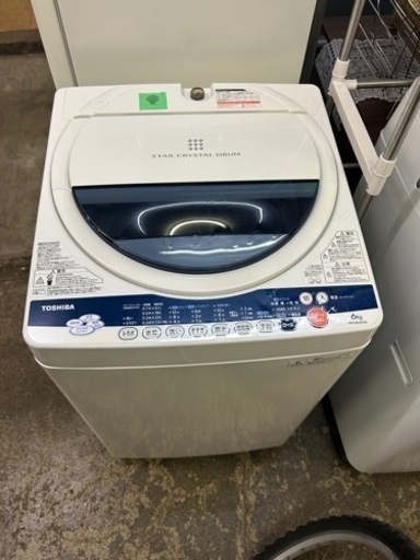 万代店　TOSHIBA 6㎏ 取り出しラクラク「からみまセンサー」ツインエアドライ搭載!! 洗濯機【AW-60GL