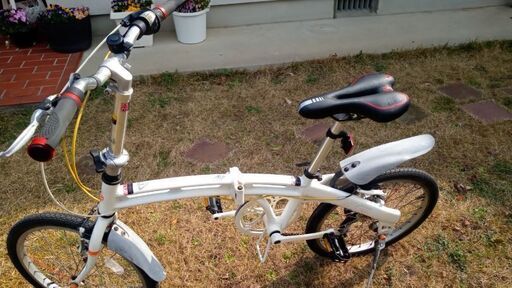 アルミフレーム折りたたみ自転車