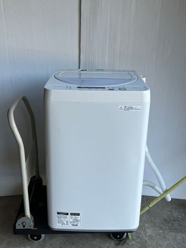 シャープ 全自動洗濯機 5.5kg  ES-GE5A   動作OK　お近くなら無料配達いたします。
